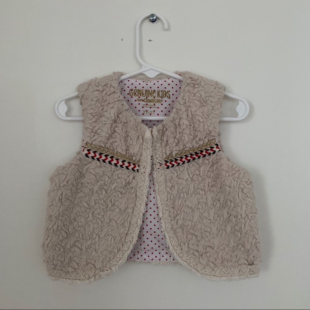 Toddler Oshkosh Sherpa Vest